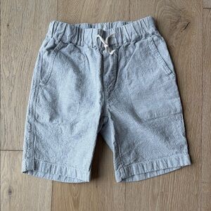 Crewcuts Boys Light Gray Pull-On Shorts with Drawstring